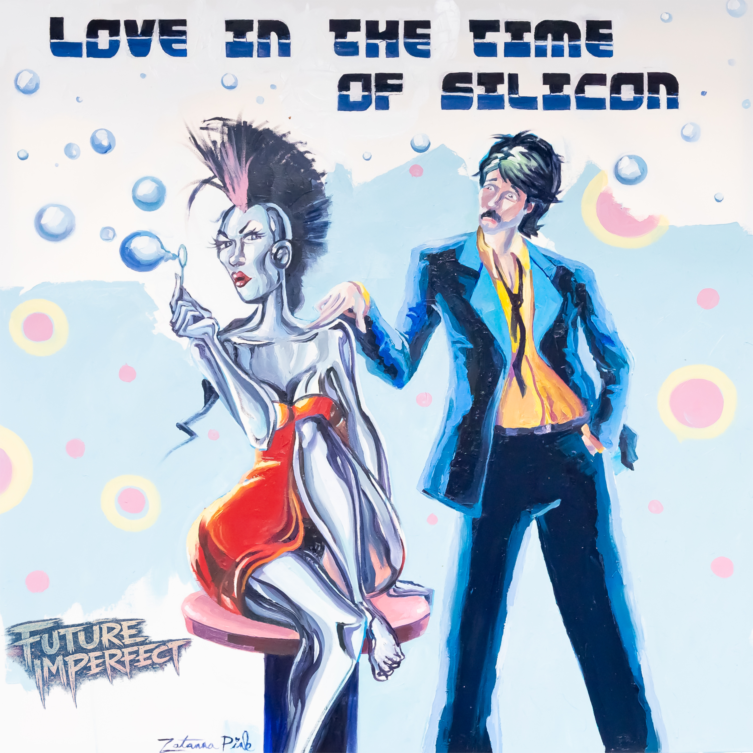 Love in the Time of Silicon – Album Cover by Zatanna Pink